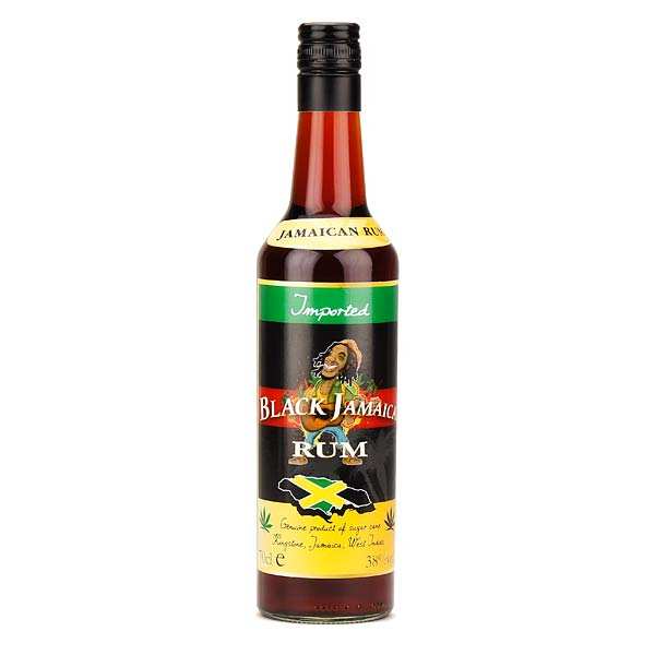 Black Jamaïca rhum - 38% - Distillerie Monbacho