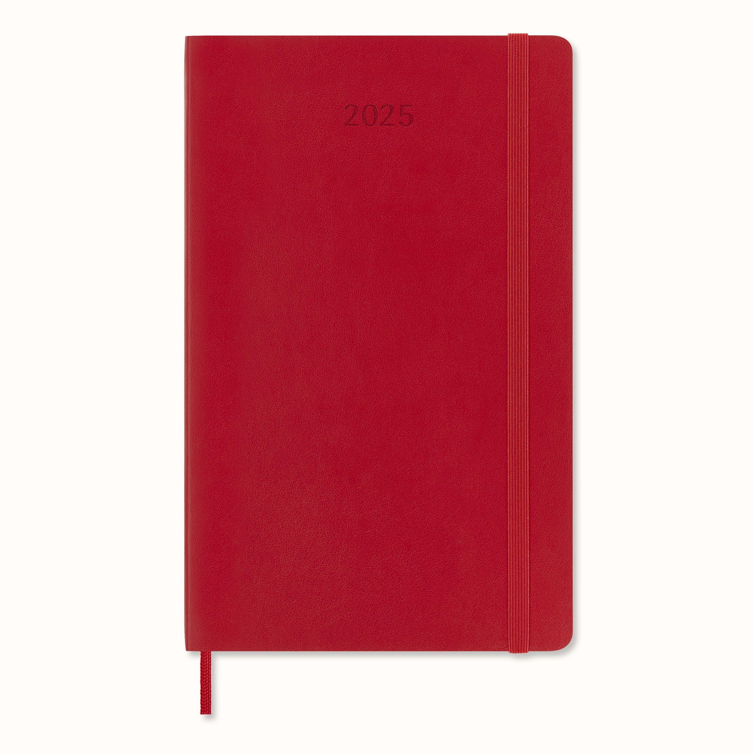 Moleskine 12 Monate Wochen Notizkalender 2025, Large/A5