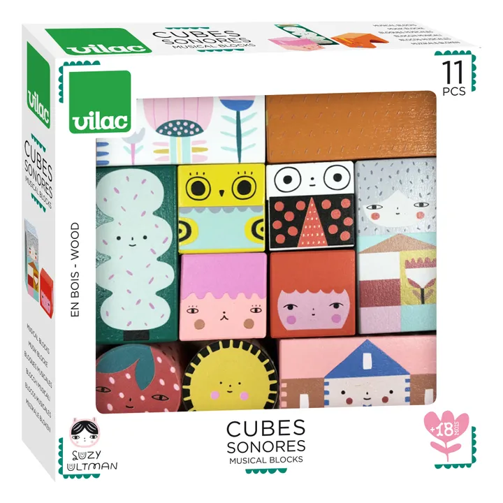 Vilac Cubes sonores - Suzy Ultman