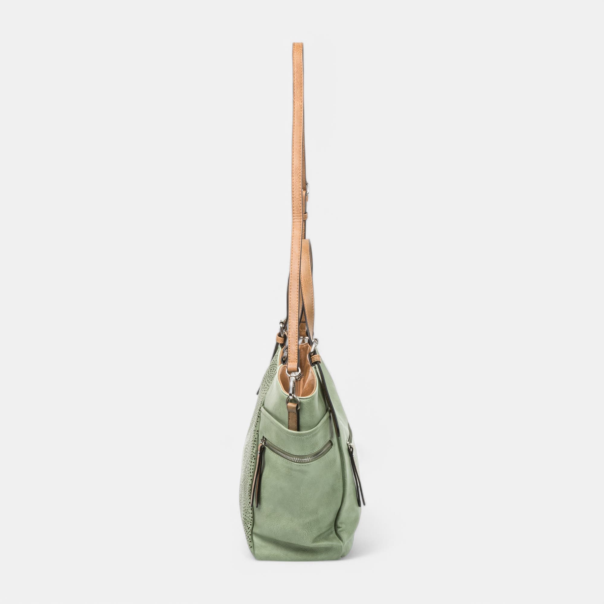 Sac à main vert