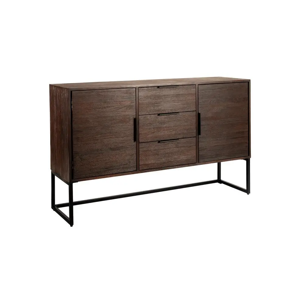 Housecraft Webster Dressoir/ Kast Hoog Teakhout Bruin