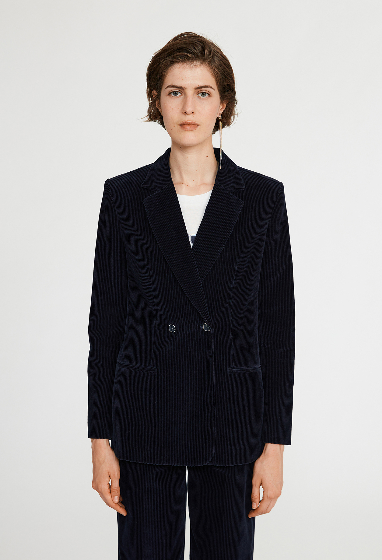 Veste tailleur velours