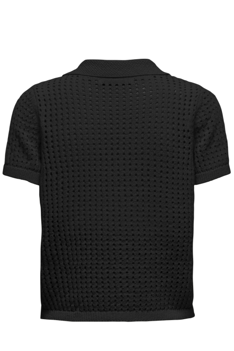 Only zwarte dames polo