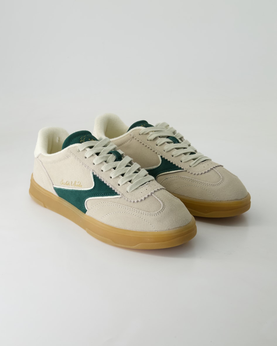 Scotch & Soda Slim Sneaker in Beige