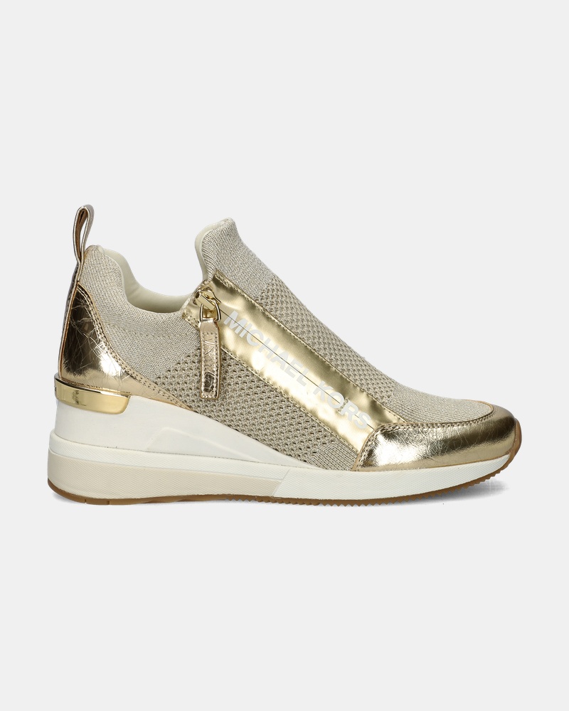 Michael Kors Willis Wedge Trainer Lage sneakers  - goud