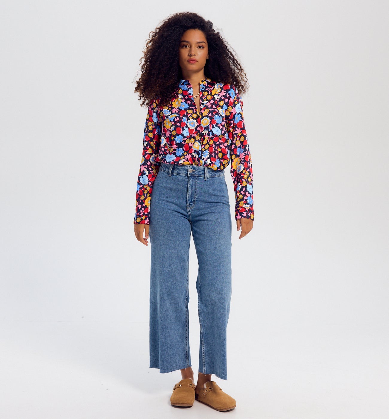 Chemise imprimée Femme - Imprimé rouge