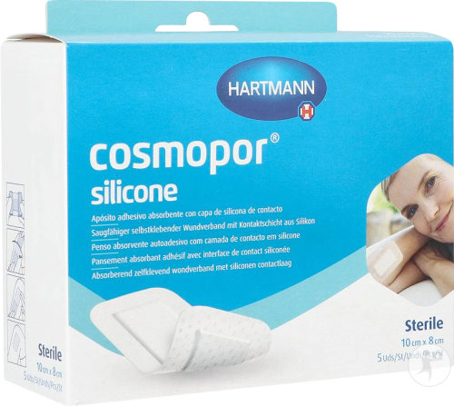 Hartmann Cosmopor Silicone 10x8cm Pièces 5