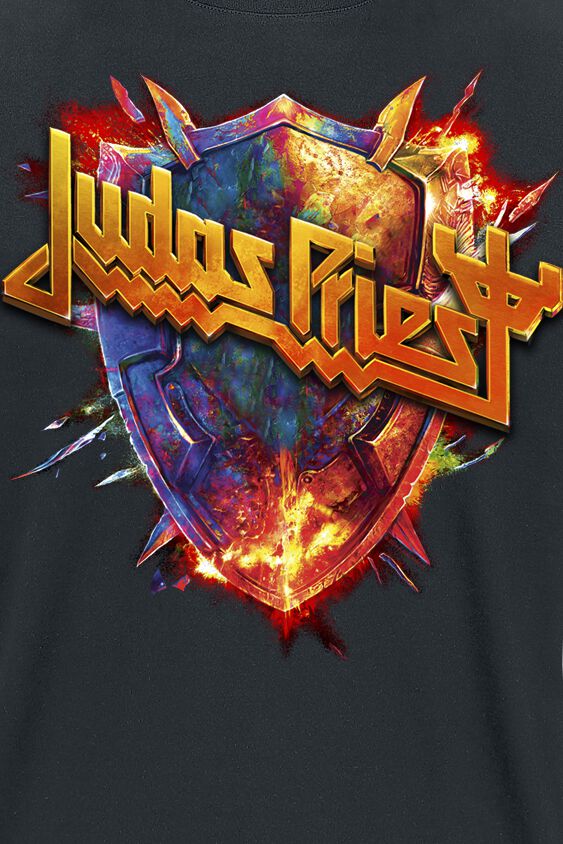 Shield Burst Logo | Judas Priest T-Shirt Manches courtes