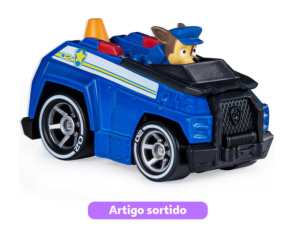 VEÍCULOS DIE CAST PATRULHA PATA MODELOS SORTIDOS