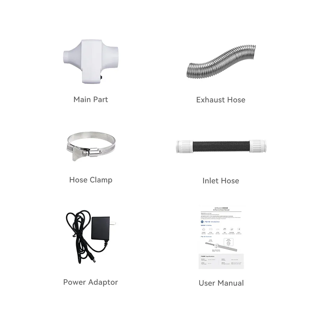 Anycubic  AirPure 2.0, AirPure 2.0    Leistungsstarke Belüftung für sauberes Drucken