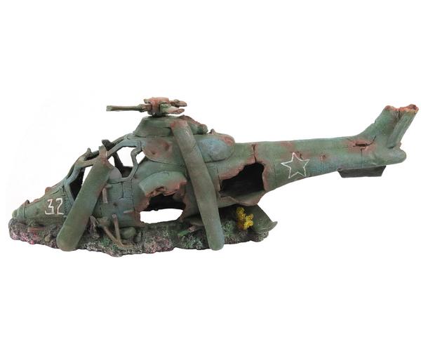 aquatlantis Aquariumdeko Hubschrauber L