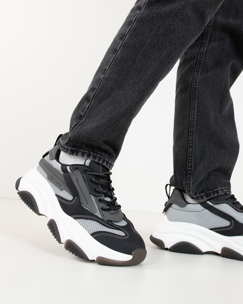 Steve Madden Possess Dad Sneakers  - zwart