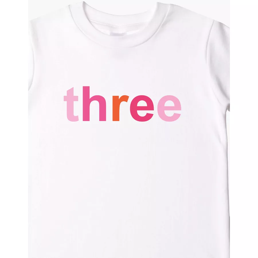 Liliput T-Shirt Three weiß