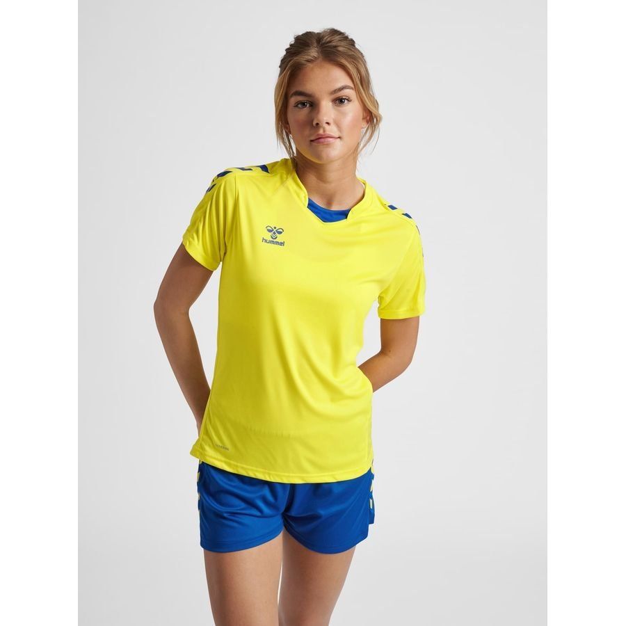 Hummel Maillot hmlCORE XK Poly - Jaune/Bleu Femme