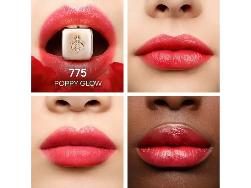GUERLAIN KISS KISS BEE GLOW TINTED LIP BALM 775 POPPY 3,2G