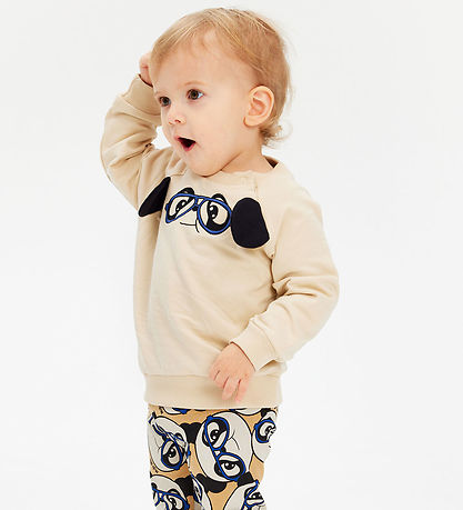 The New Siblings Sweatshirt - TnsSivan - Haferflocken m. Panda