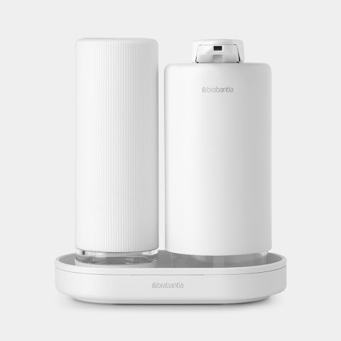 SinkStyle Zeepdispenser Set, 2x 200 ml - Mineral Fresh White