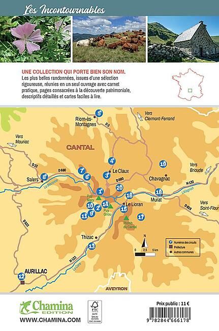CHAMINA - LE CANTAL COEUR DU MASSIF
