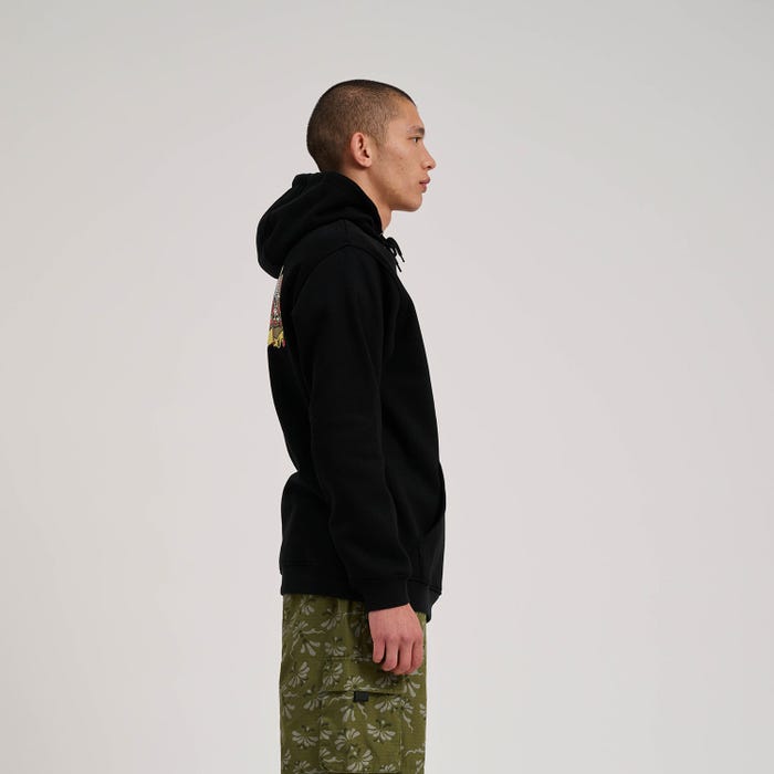 Santa Cruz Guzman Scroll Front Hood Black