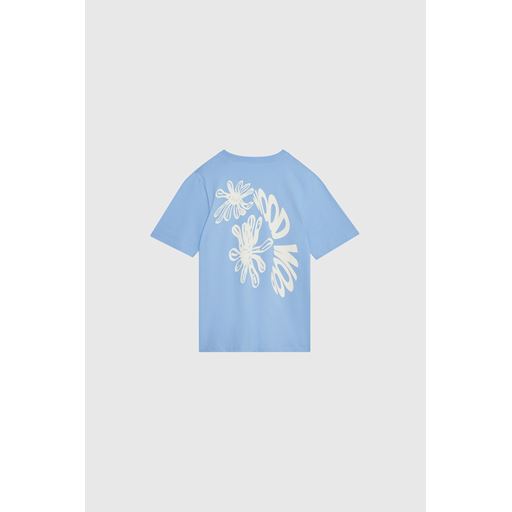 Wood Wood Bobby Flowers T-shirt, Cloudy, XXL