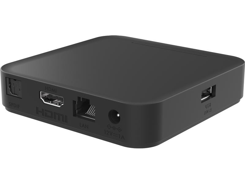 Strong Mediaplayer LEAP-S3 Ultimate Rüsten Sie Ihren Fernseher mit der smarten Google TV-Box auf – 2 Monate Zattoo Ultimate inklusive