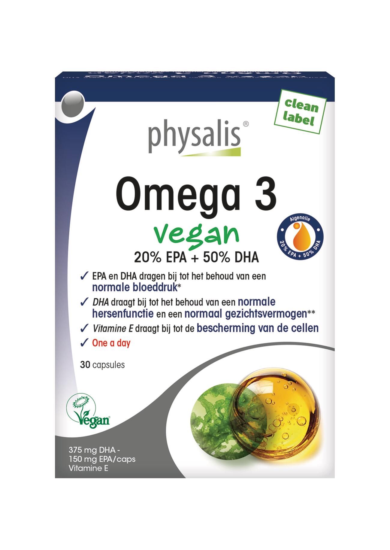 Physalis Omega 3 Vegan (30 capsules)