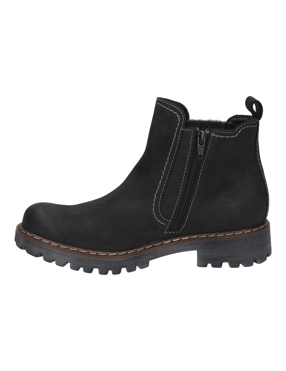 Stiefelette Marta 03, schwarz-kombi