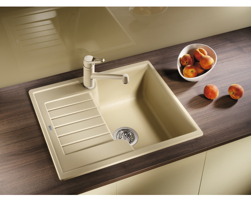 Blanco ZIA 40 S spoelbak, 615 x 500 mm, wit, 516922