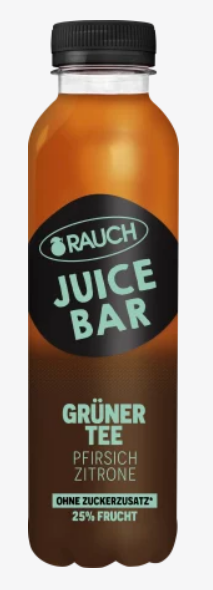 Rauch Juice Bar Grüntee Pfirsich-Zitrone