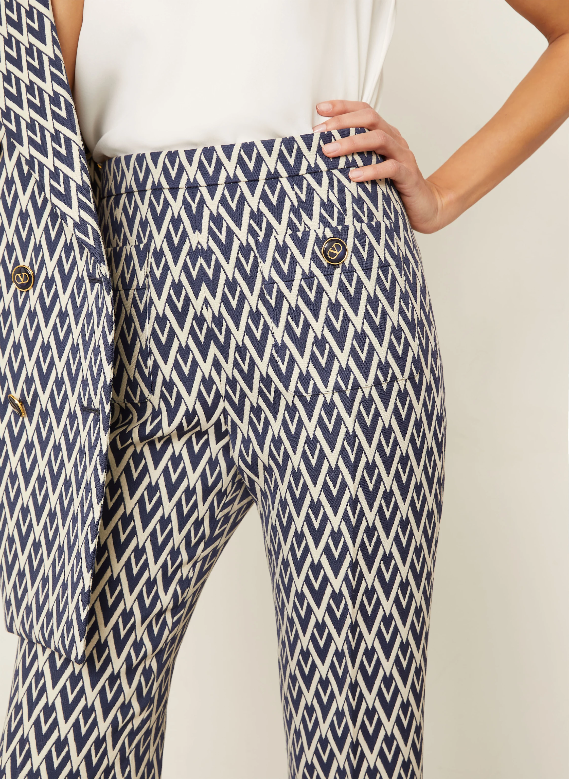 VALENTINO Jacquard-Hose