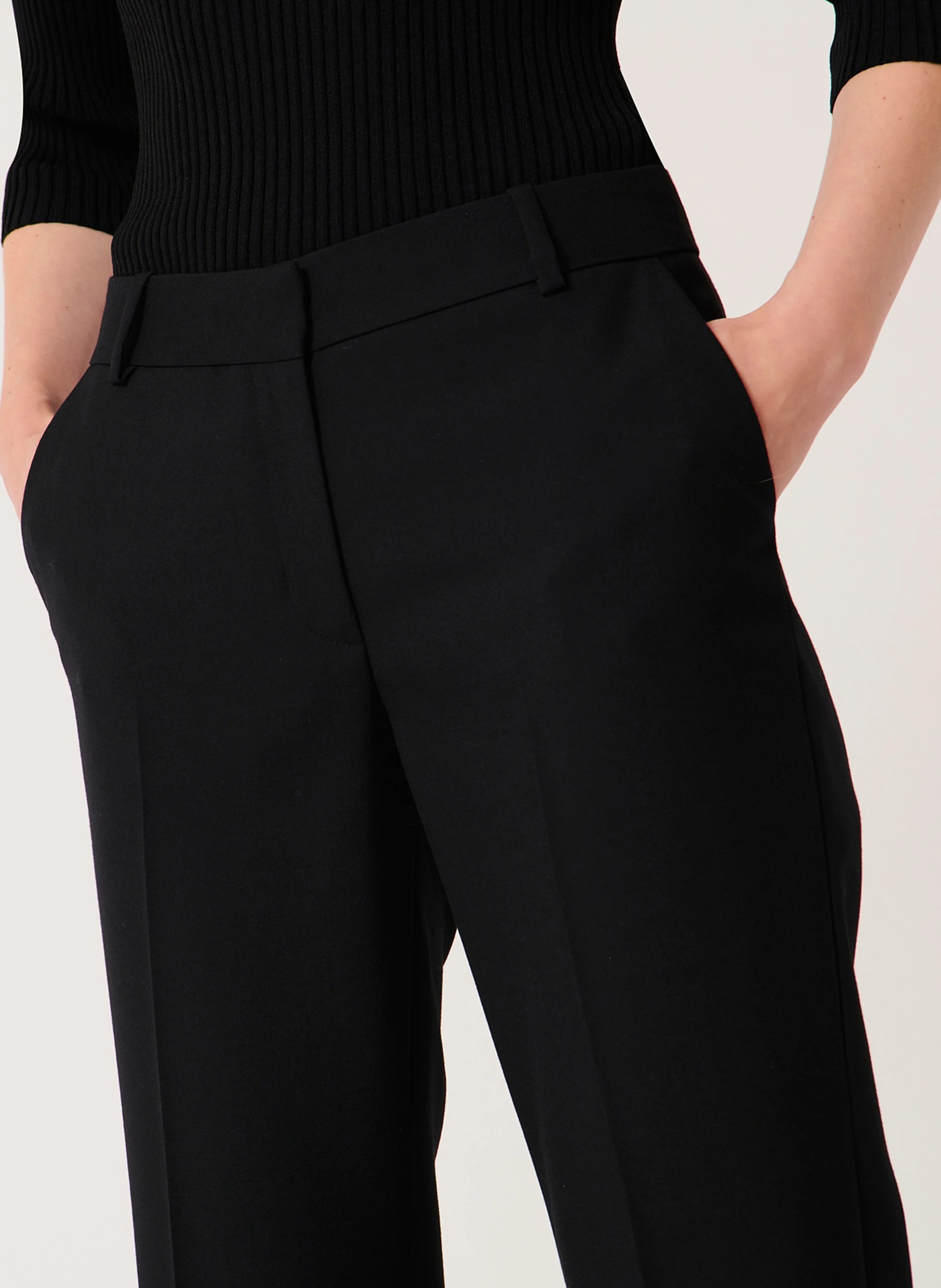 PAUL - Pantalon droit | Noir