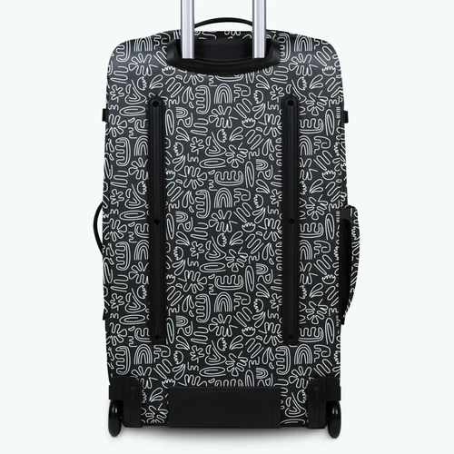 Valise souple 2 roues large Amiens noir
