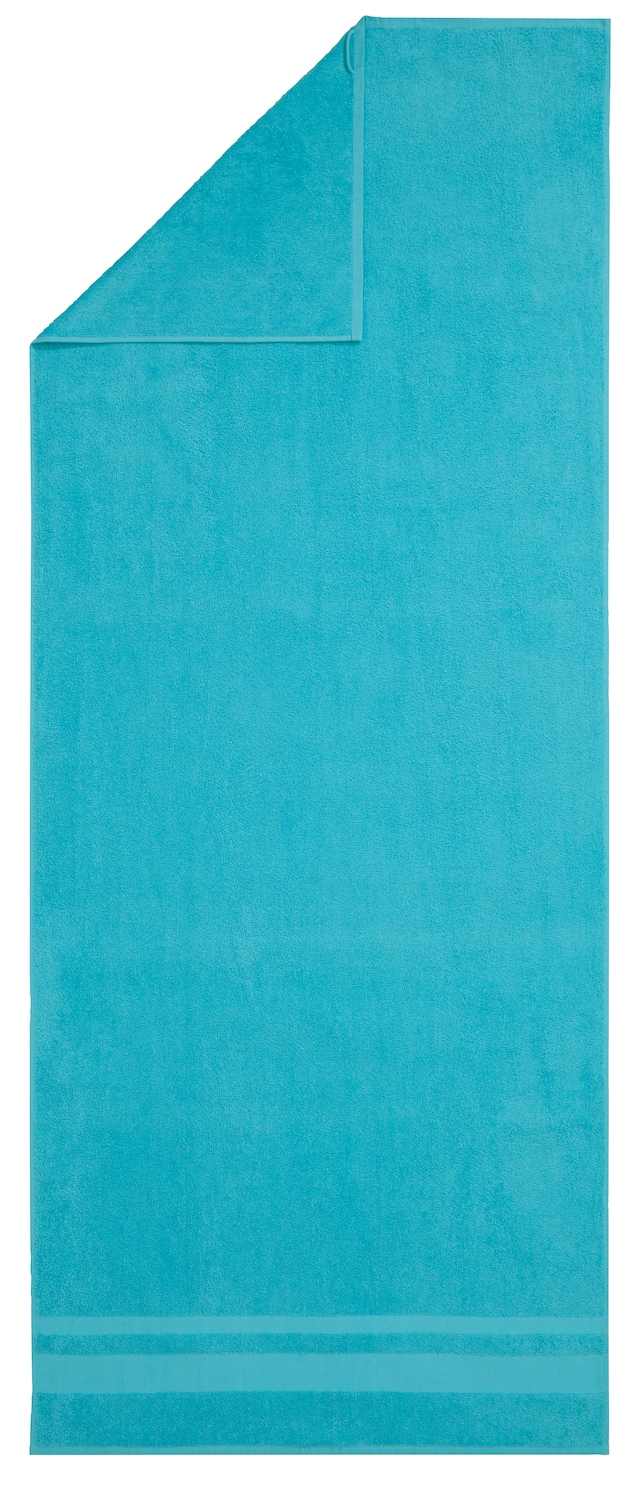 my home Saunatuch »Vanessa, als Set und Serie erhältlich, 2 Saunatücher, 80x200cm« Handtücher mit Bordüre, 100% Baumwolle, einfarbig, weich