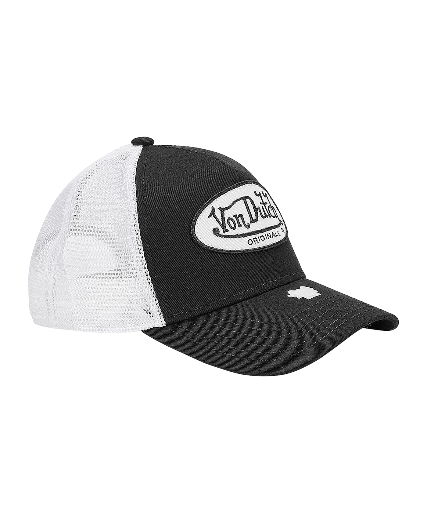 Von Dutch Boston Trucker Cap Schwarz Weiss