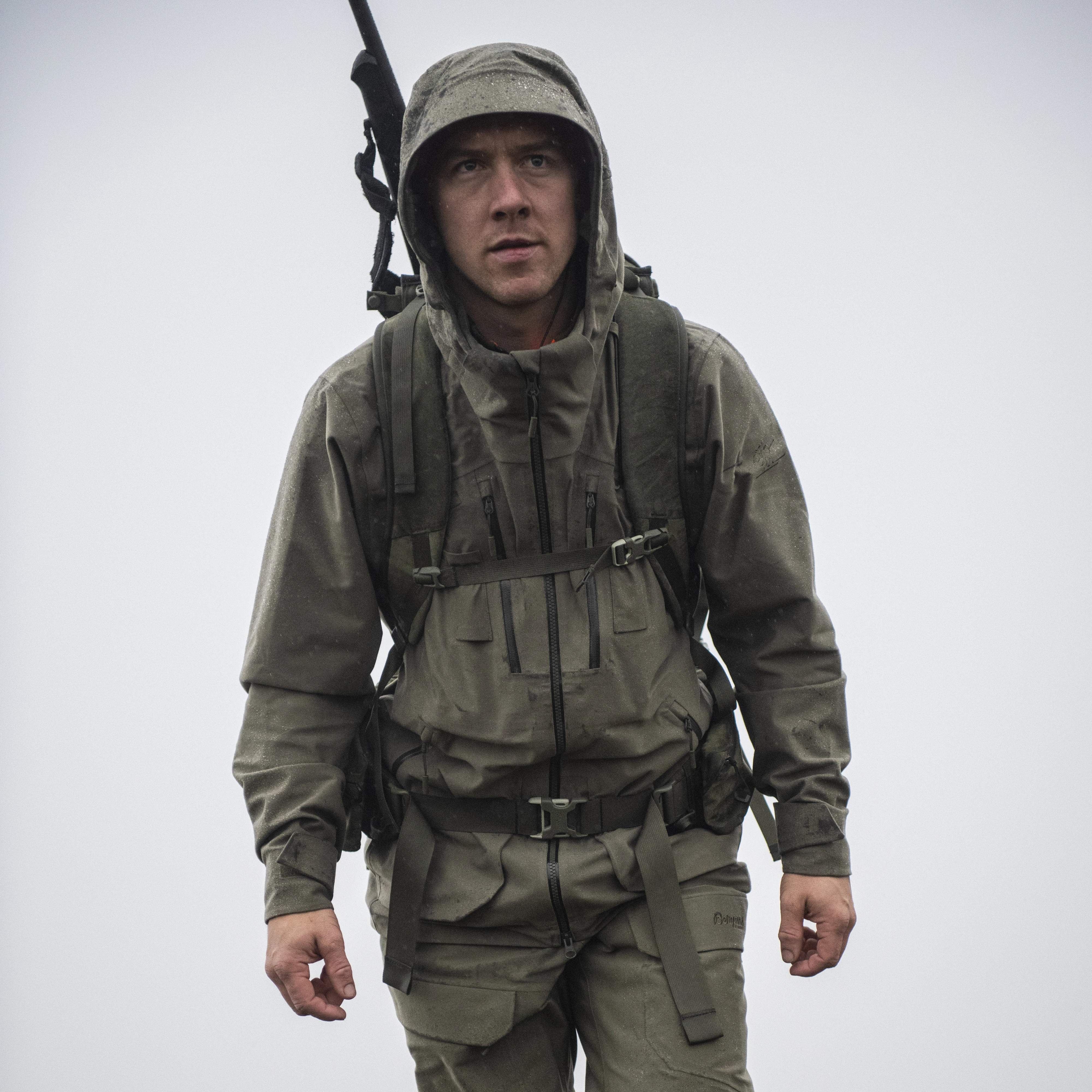Hogna 3L Jacket Green Mud