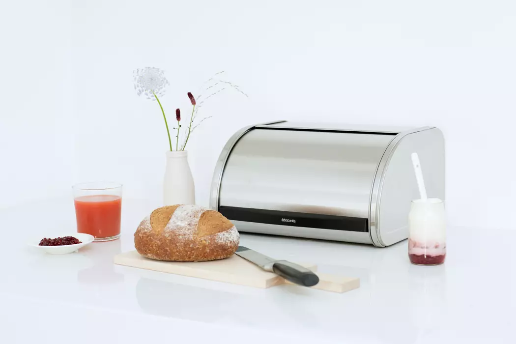 Brotkasten Single Matt Steel