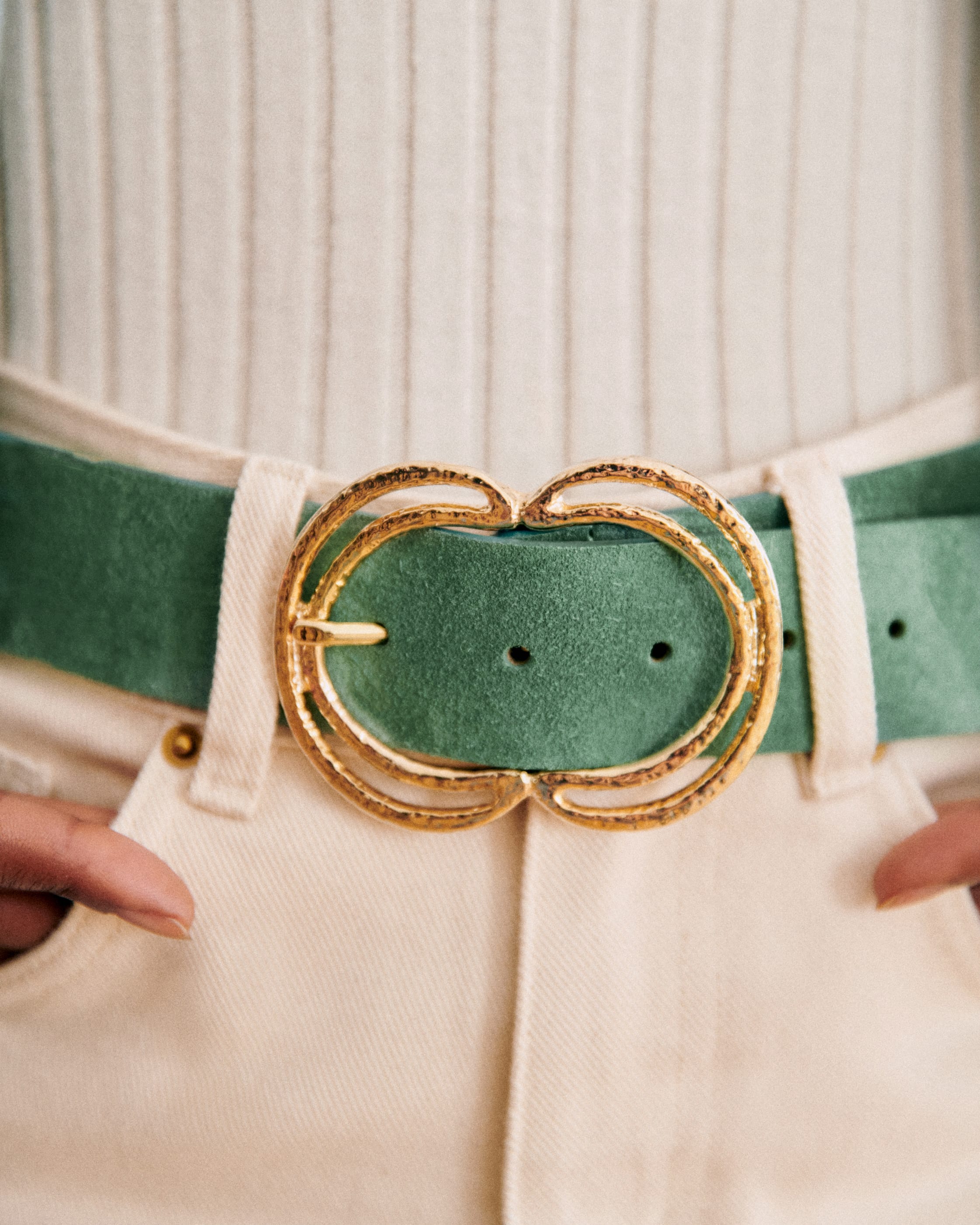 Ceinture Selena - Vert d'Eau - E-SHOP/CEINTURES 5905906