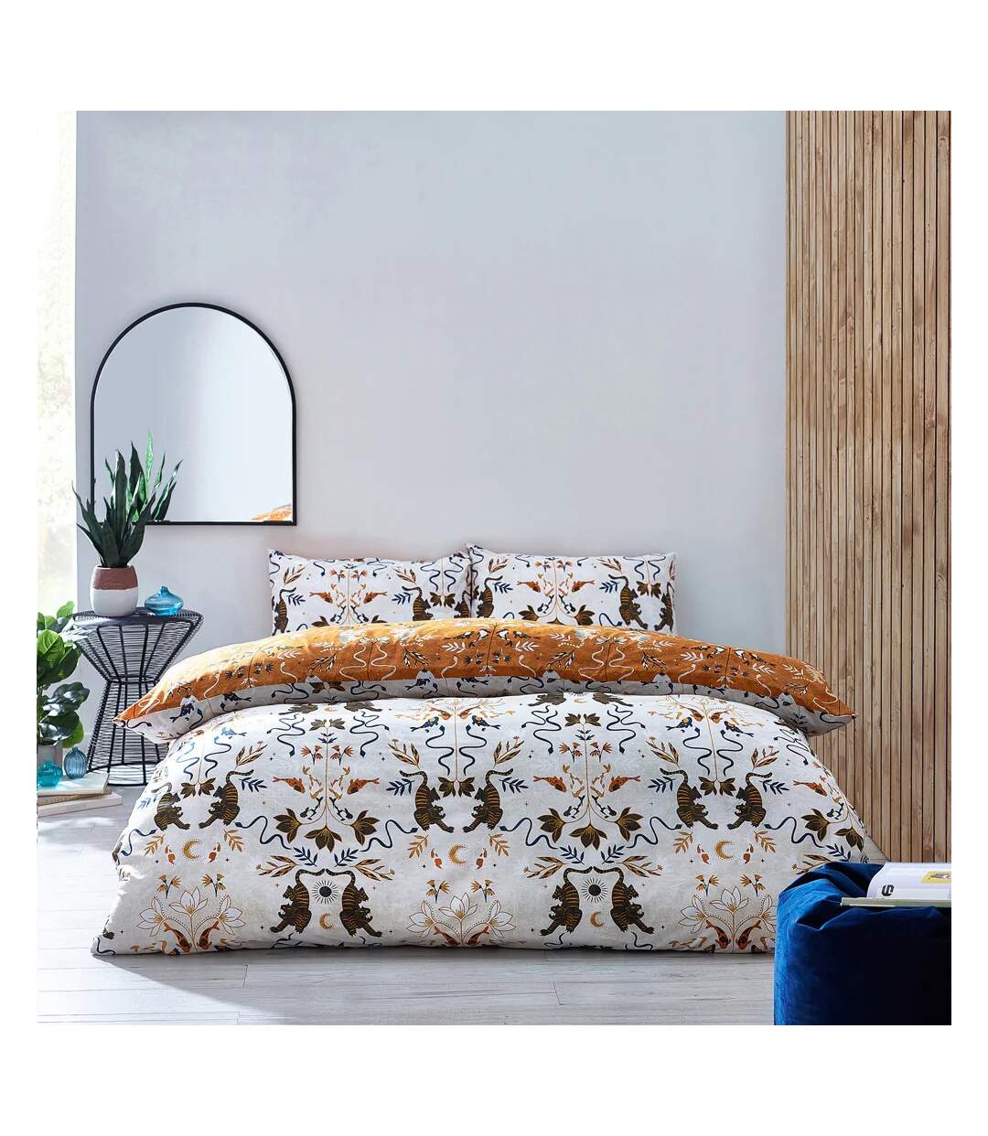 Furn - Parure de lit TIGER FISH (Multicolore) - UTRV2512