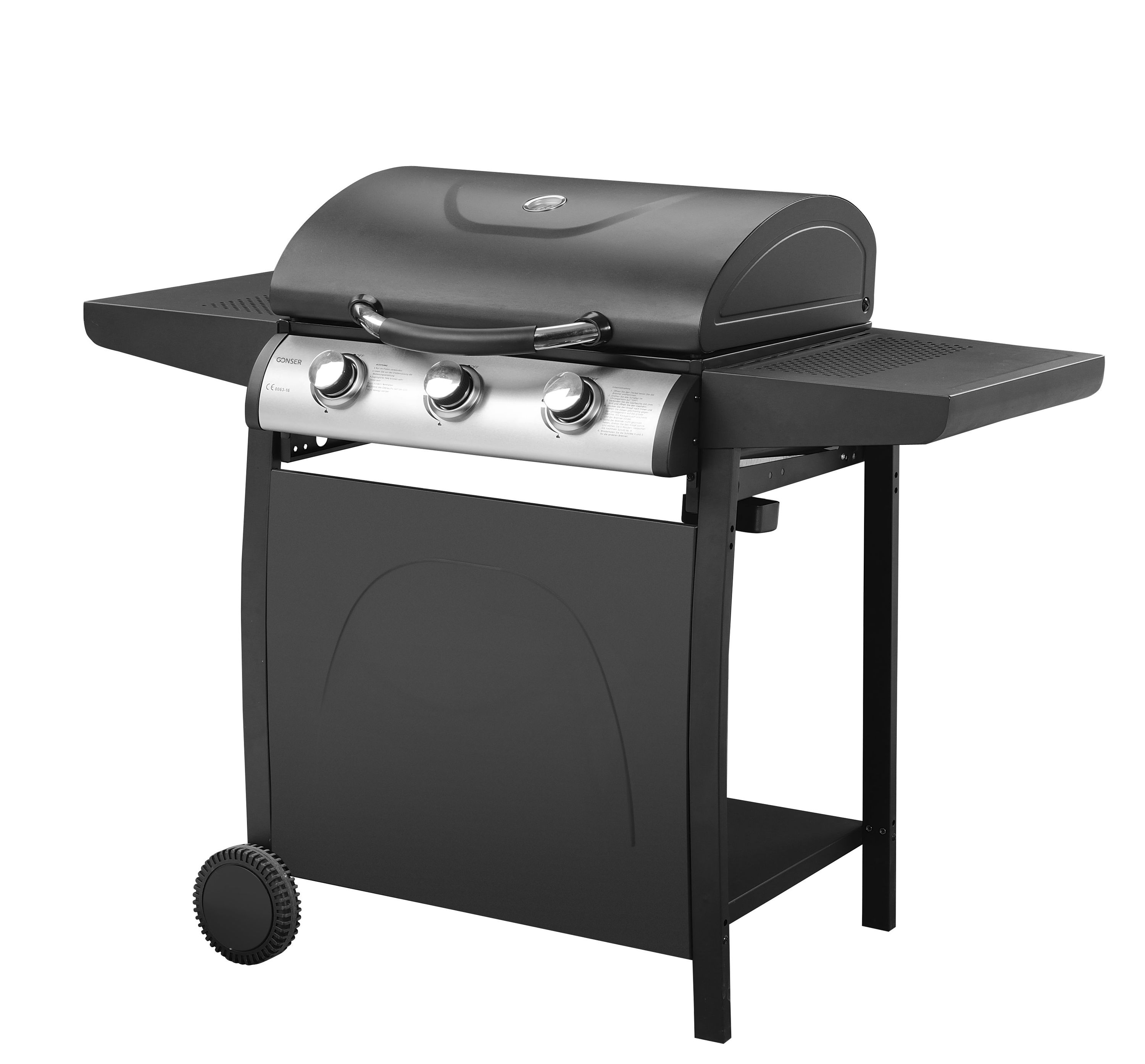 Gasgrill BBQ 3 Brenner