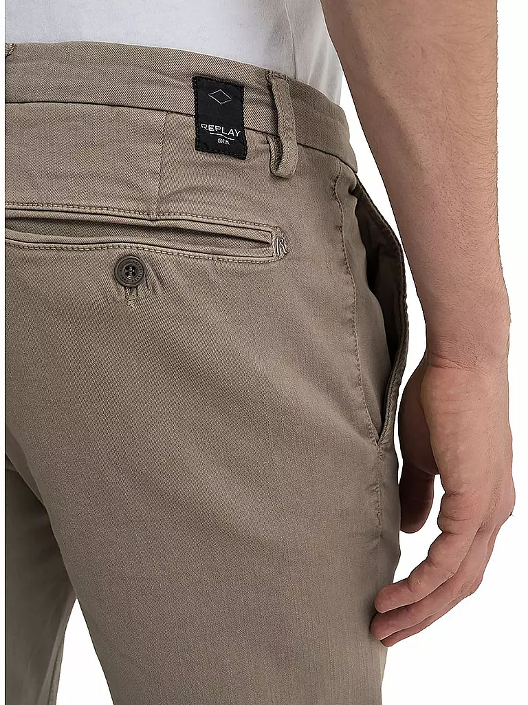 REPLAY Jeans Slim Fit ZEUMAR - Hyperflex beige