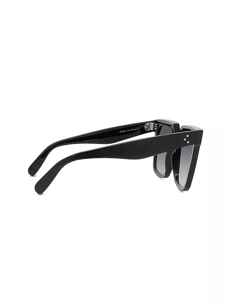 CELINE CELINE 3 Dots schwarze eckige Sonnenbrille schwarz