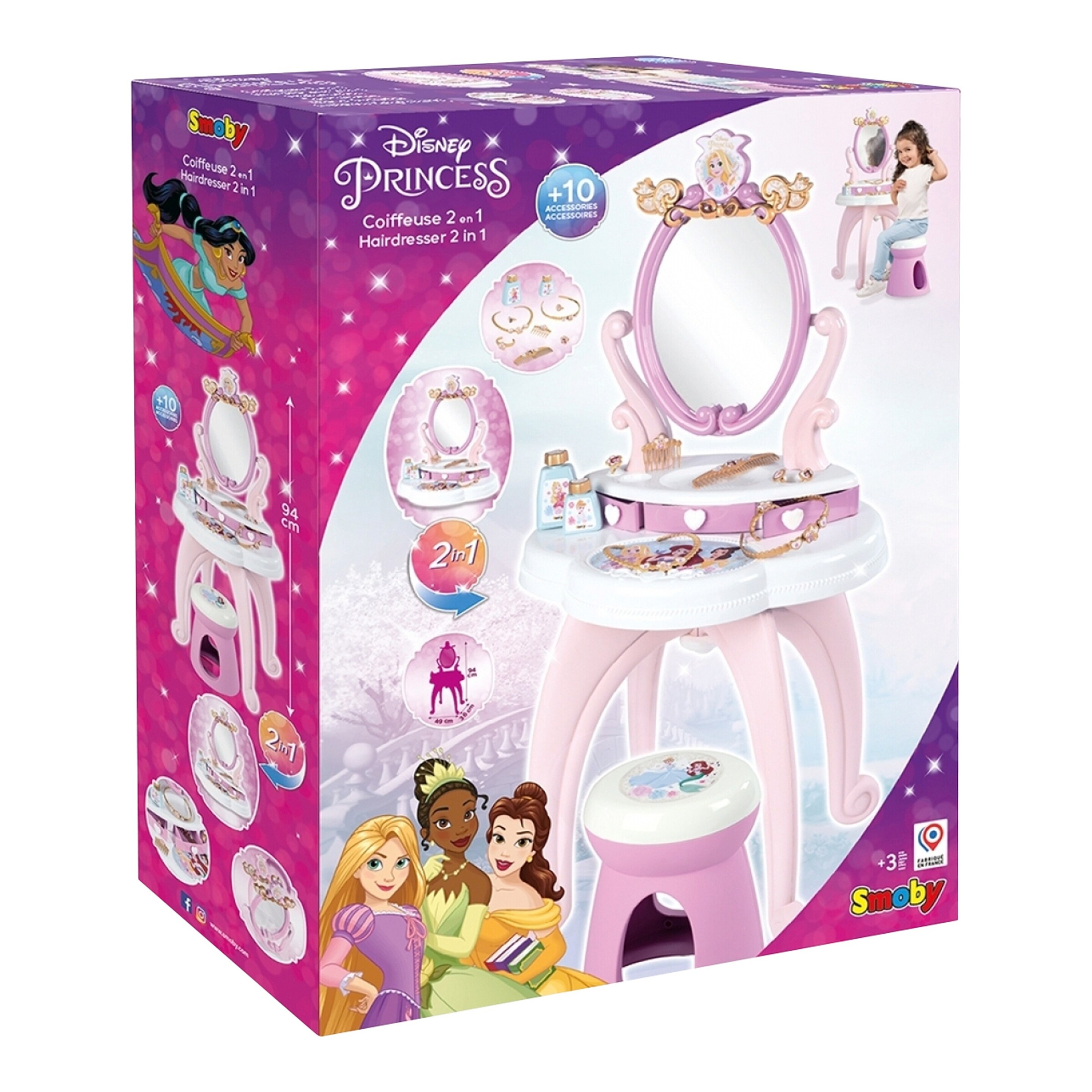 Smoby Frisiersalon Disney Princess