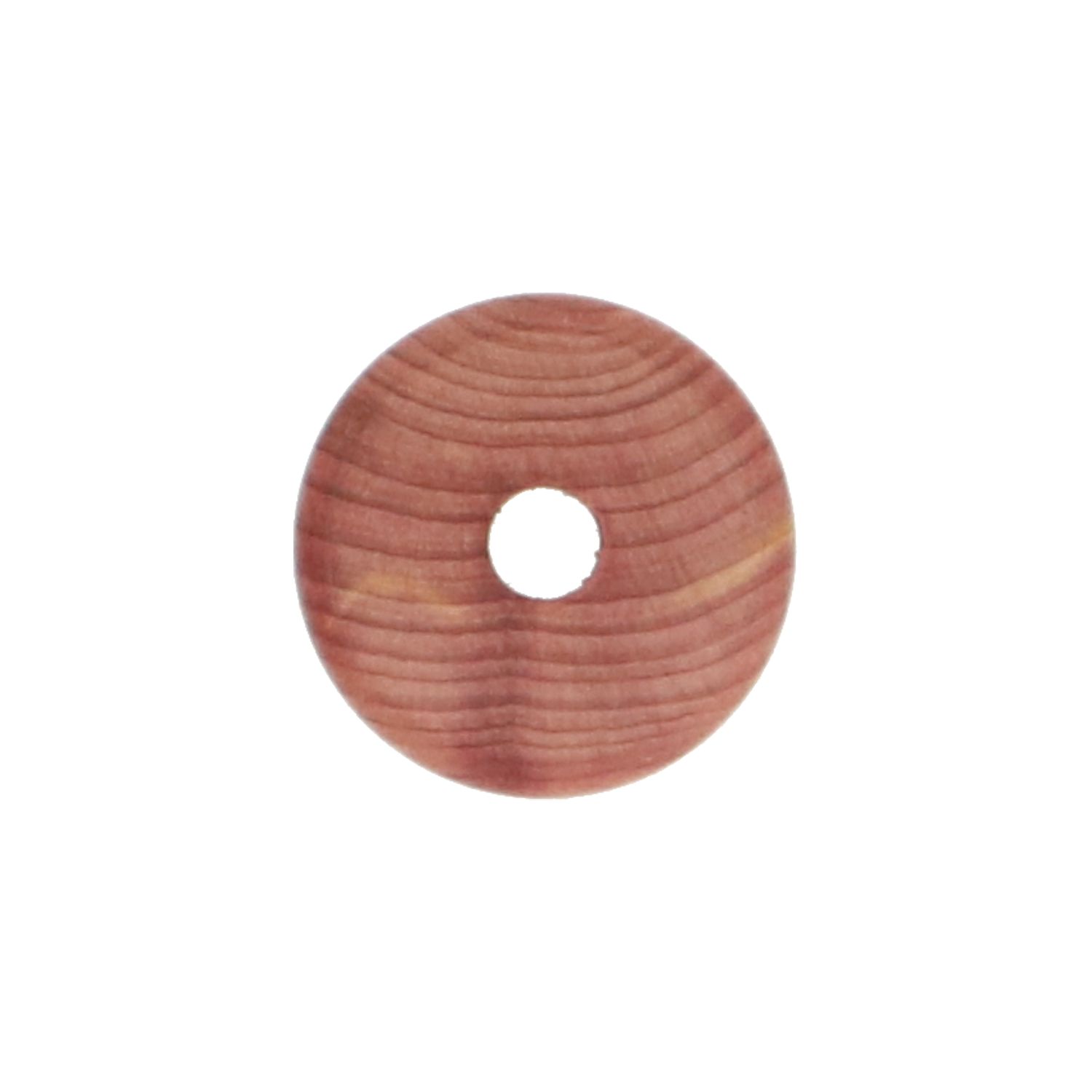 Schijfje van cederhout, Ø3 X H1 cm
