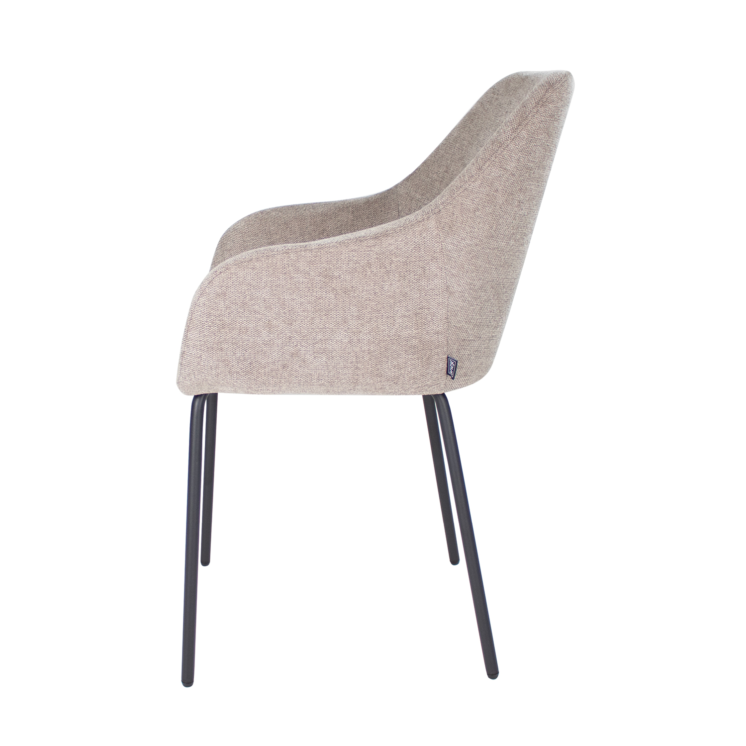 Kick eetkamerstoel Guus - Taupe