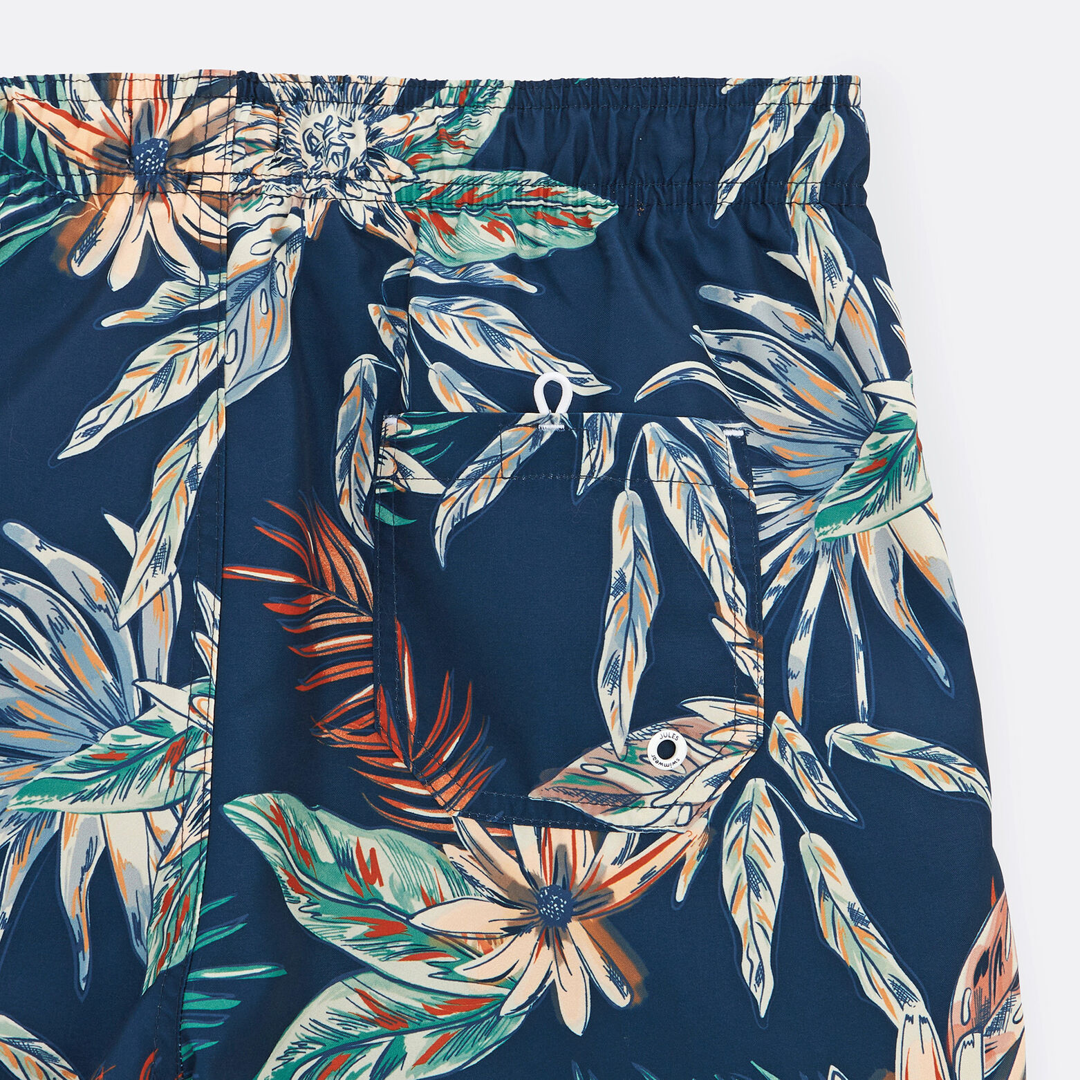 Maillot de bain imprimé Bleu foncé