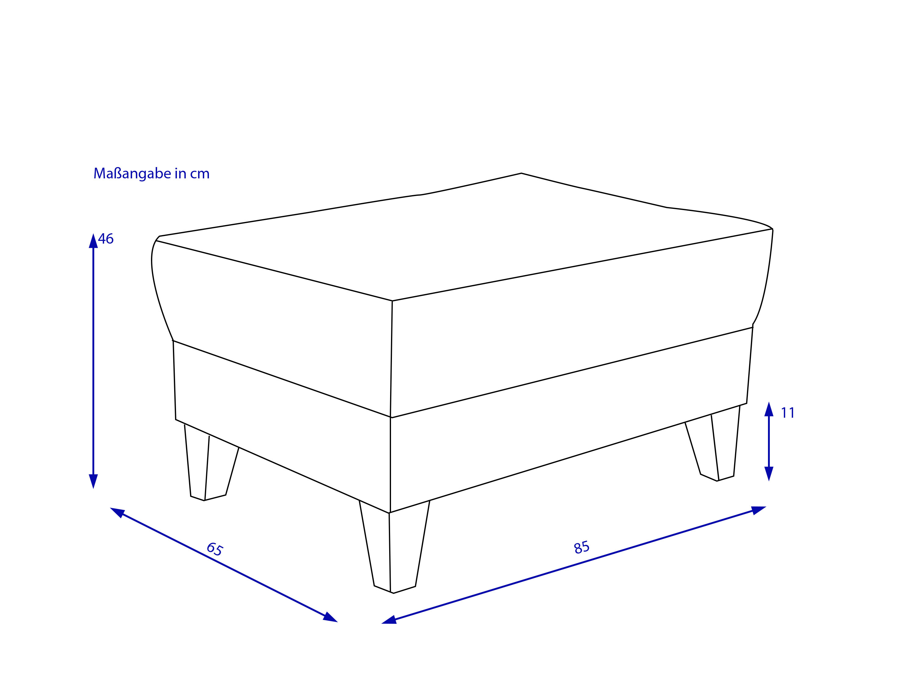 Hocker SYSTEMPOLSTER PETRA