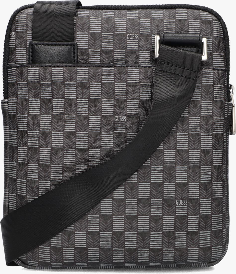 GUESS zwarte guess schoudertas jet set eco