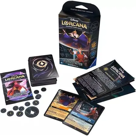 Ravensburger Disney Lorcana: Aufstieg der Flutgestalten - Starter Deck Bernstein und Saphir (Deutsch)