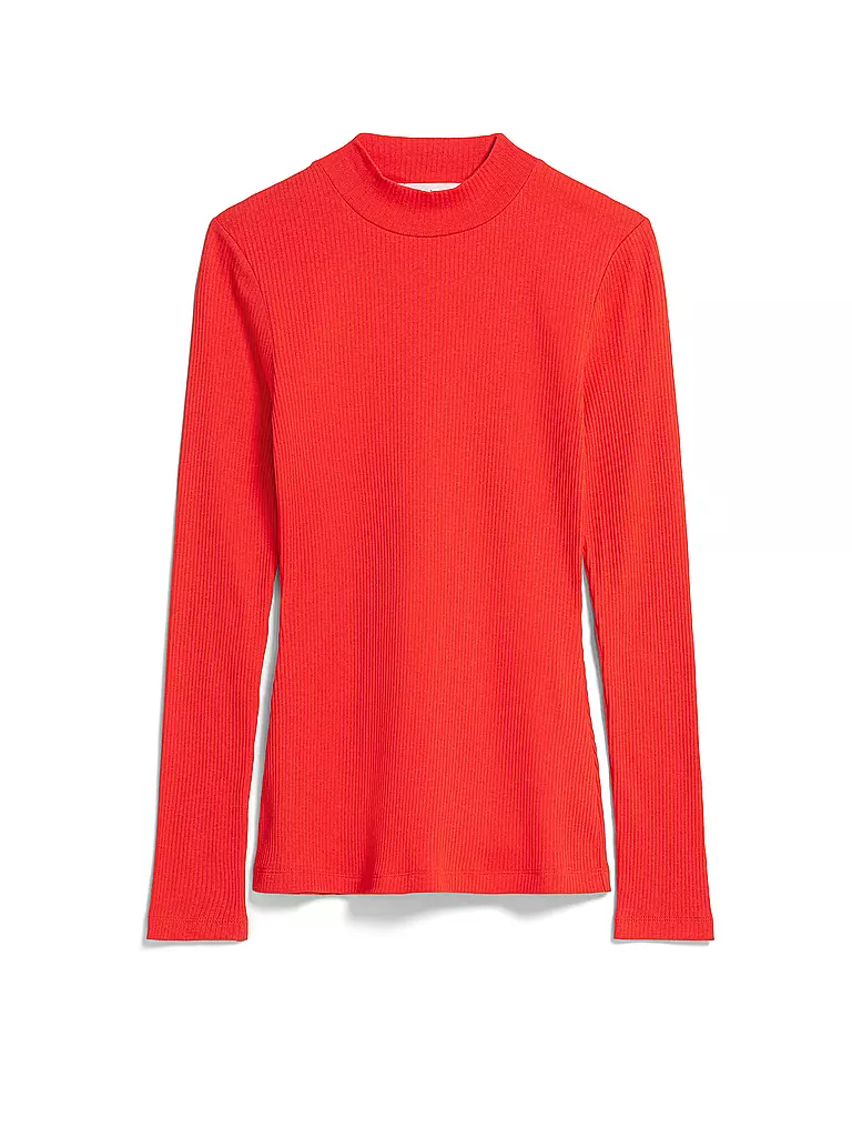 ARMEDANGELS Langarmshirt FATIMAA rot