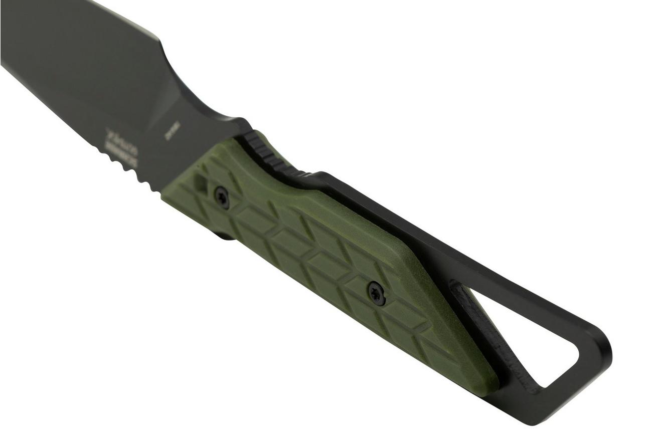 Schrade Outback Fixed Blade 1182497, zwart, vaststaand mes